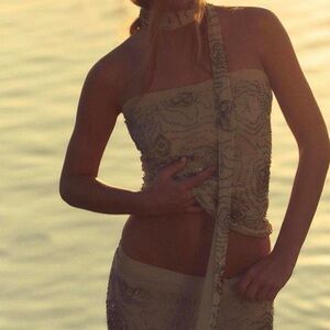 Zara Beaded Tulle Set